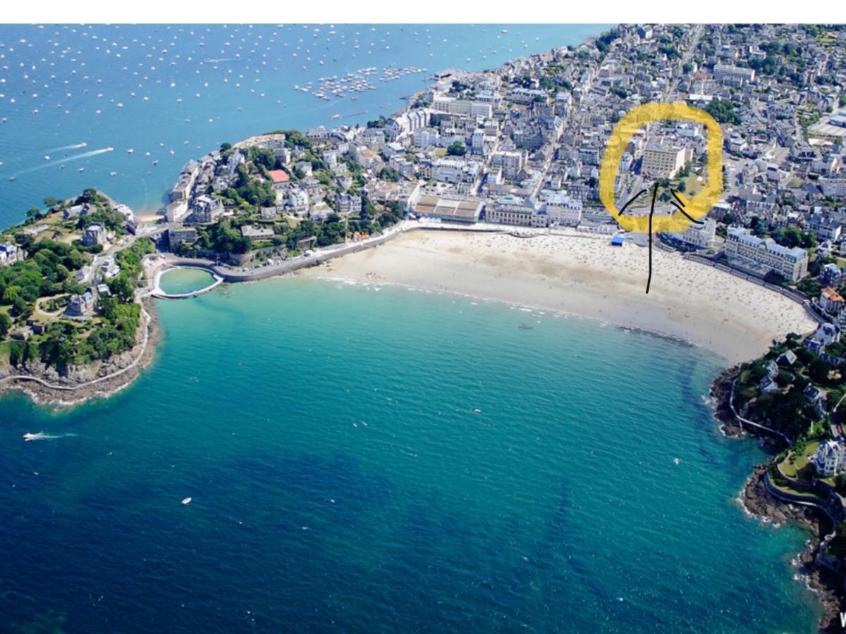 2 Pieces Terrasse Vue Mer Dinard Exteriér fotografie